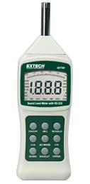 EXTECH 407750: Sound Level Meter with PC Interface