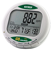 EXTECH CO210: Desktop Indoor Air Quality CO2 Monitor/Datalogger